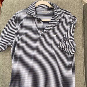 Vineyard Vines Sankaty Stripped Golf Polo